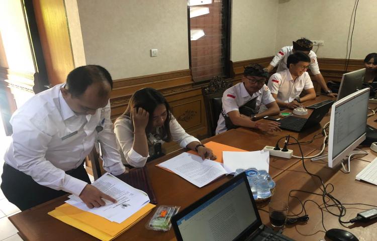 Bawaslu Provinsi Bali melakukan Supervisi ke Bawaslu Kabupaten Badung terkait Pengawasan Pemutakhiran Data Pemilih Berkelanjutan