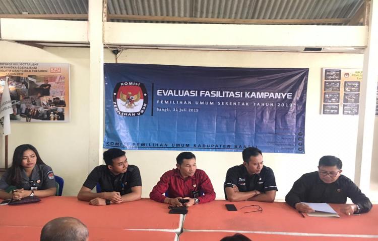 Kunjungan Bawaslu Provinsi Bali ke KPU Kabupaten Bangli  terkait Penulisan Riset Pemilu Serentak 2019