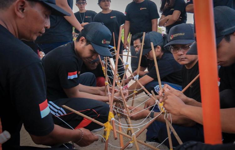 Outbond Peningkatan Kapasitas Dalam Rangka Pembinaan SDM Pengawas dan Kesekretariatan di Lingkungan Bawaslu se-Provinsi Bali