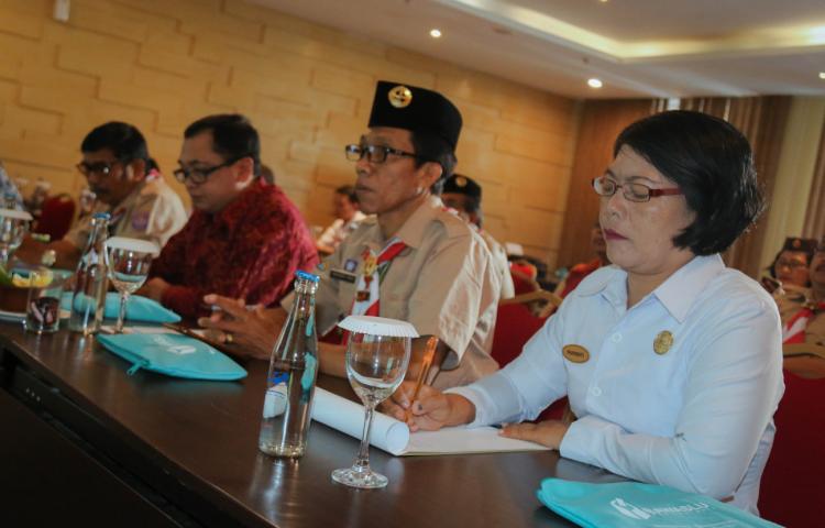 RAPAT KERJA TAHAPAN PEMILU/PEMILIHAN DALAM RANGKA PERSIAPAN PERKEMAHAN BAKTI PEMILU