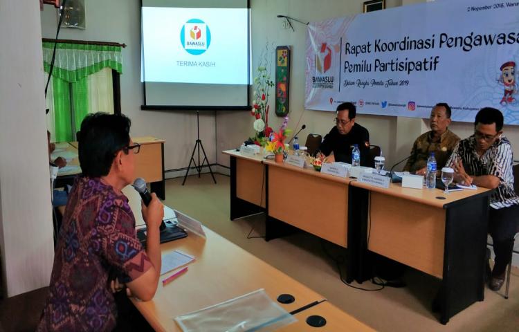 Rapat Koordinasi Demi Meningkatkan Pemahaman Masyarakat Tentang Pemilu 2019