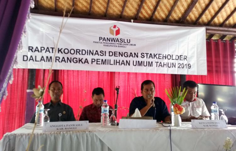 Rapat Koordinasi Dengan Stakeholder Dalam Rangka Pemilihan Umum Tahun 2019