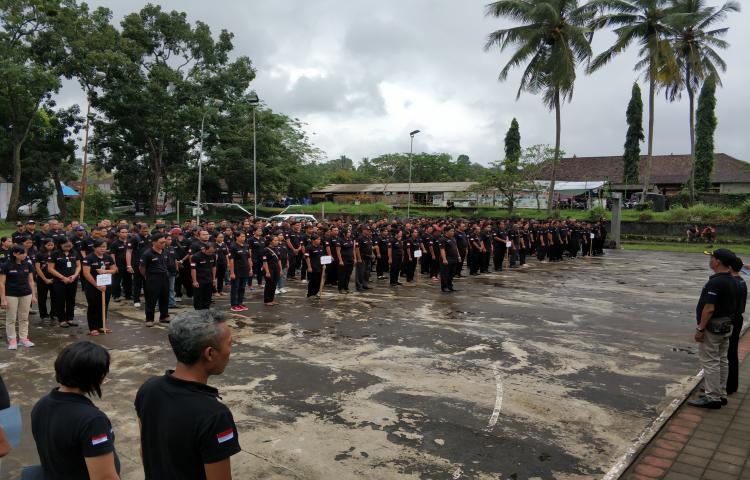 Seluruh Jajaran Panwaslu Se-Kabupaten Bangli Melaksanakan Apel Siaga Pengawasan Pemilihan Gubernur & Wakil Gubernur Bali Tahun 2018