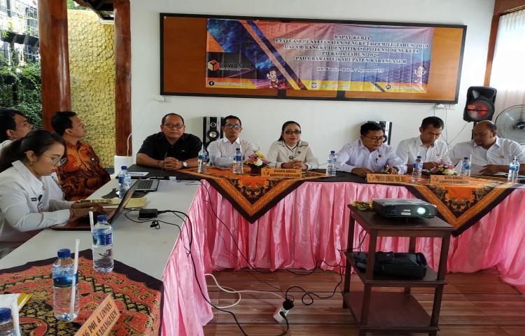 Supervisi Raker Identifikasi Potensi Sengketa Pada Pilkada Tahun 2020 ke Bawaslu Karangasem