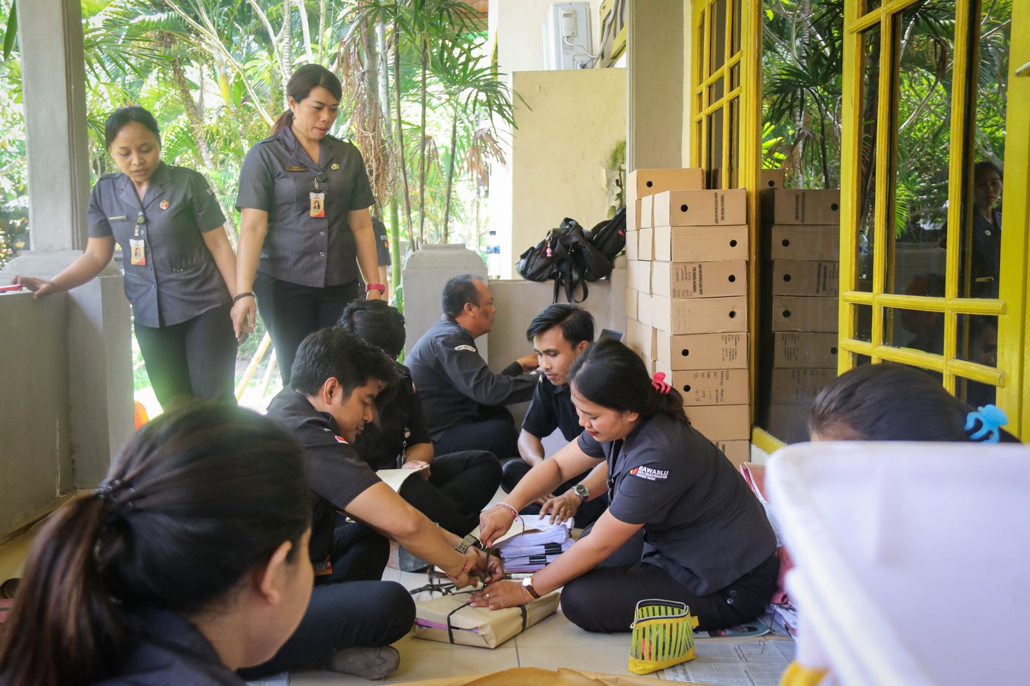 Pelaksanaan Penataan Kearsipan Bawaslu Kabupaten/Kota Se-Bali Tahun 2019