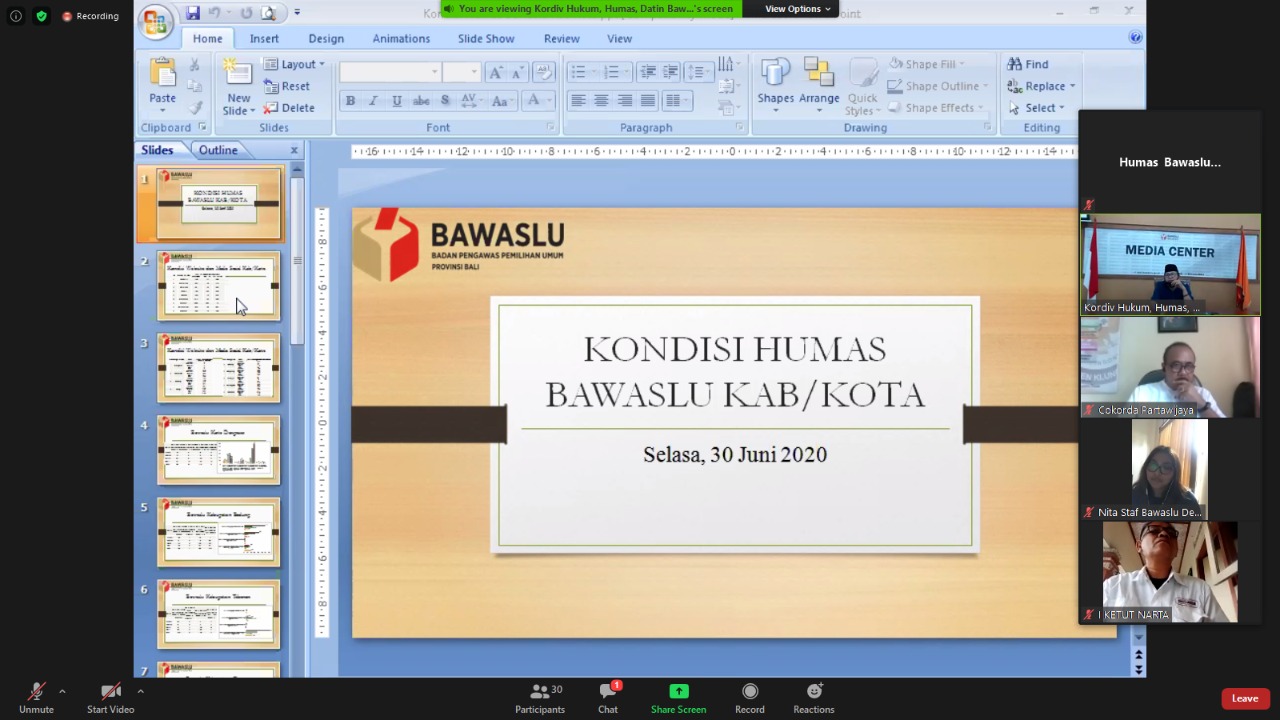 Pentingnya kehumasan di dalam peningkatan citra lembaga khususnya Bawaslu di mata publik