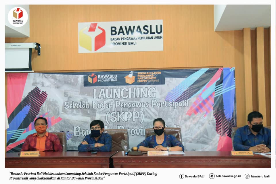 Launching SKPP Daring Bawaslu Provinsi Bali