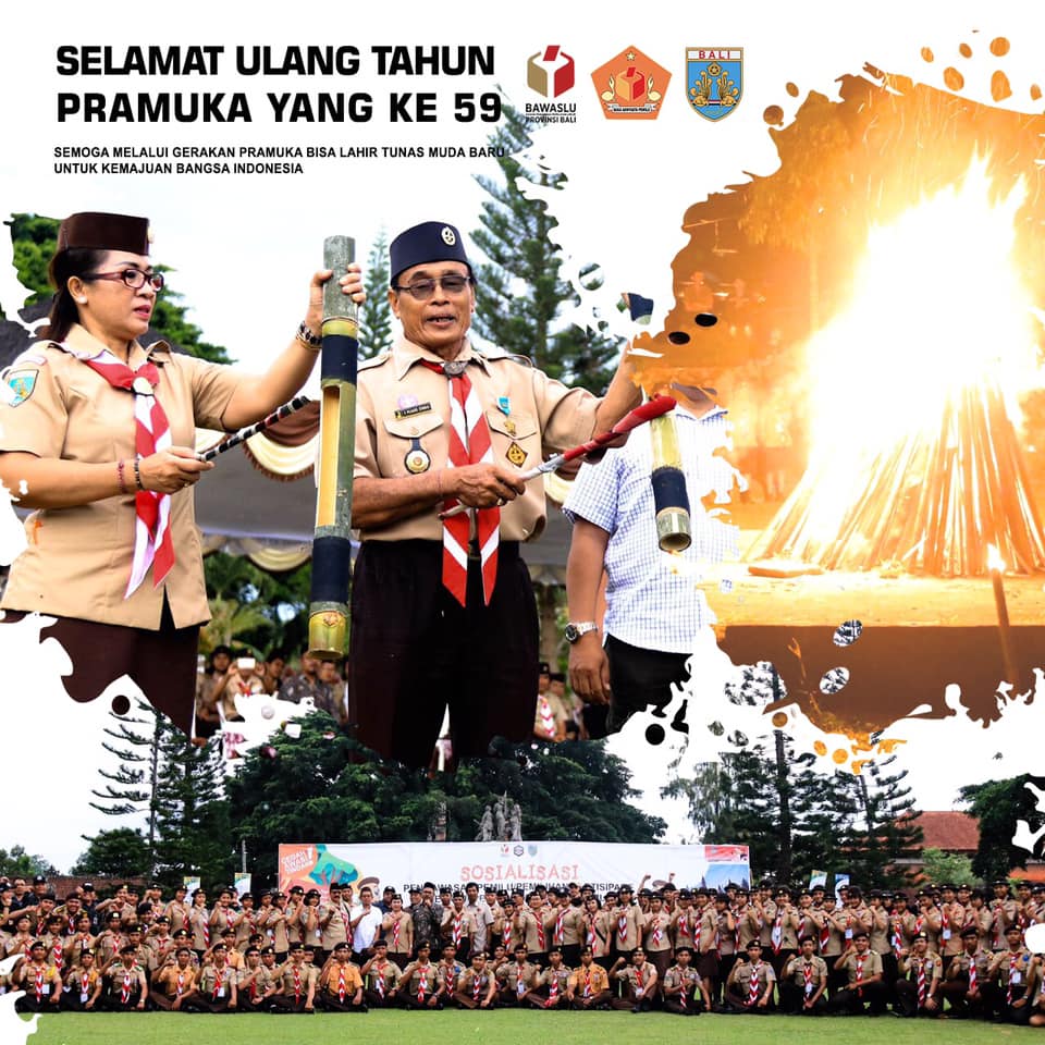 Selamat Ulang Tahun Pramuka yang ke-59