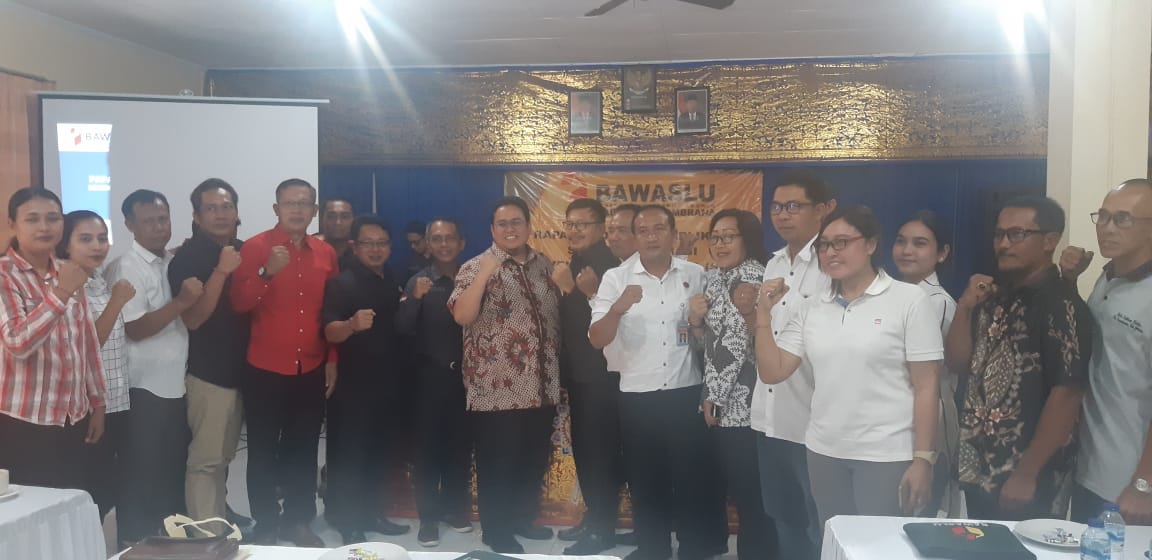 Kordiv Penyelesaian Sengketa Bawaslu RI Rahmat Bagja Hadir di Bawaslu Jembrana