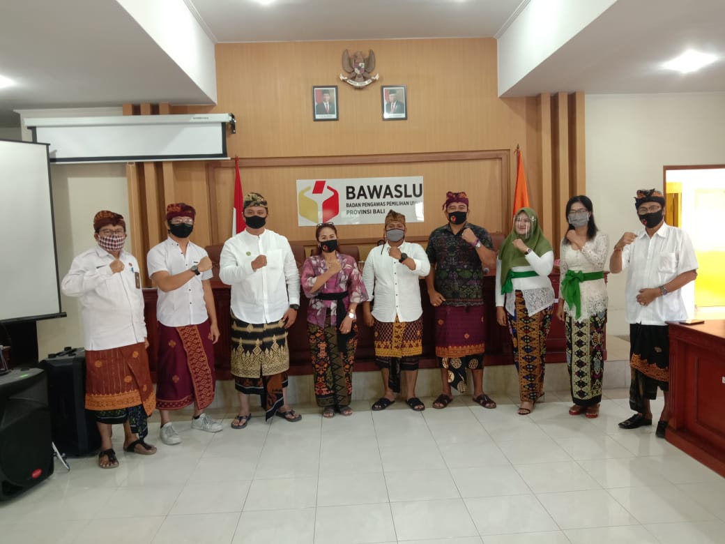 Bawaslu Provinsi Bali menerima Audiensi dari DPW Partai Bulan Bintang Provinsi Bali