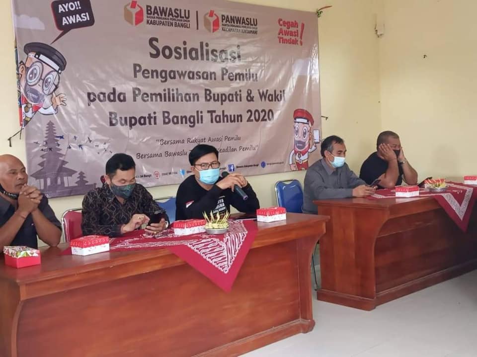 RUDIA INGATKAN MASYARAKAT TERKAIT LARANGAN POLITIK UANG DALAM PILKADA