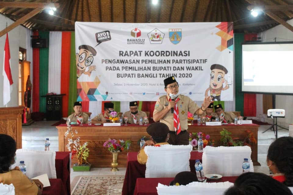 USAI DILANTIK, SAKA ADHYASTA BAWASLU KABUPATEN BANGLI RANCANG PROGRAM SAKA