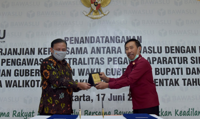 Pelanggaran Netralitas ASN Pilkada 2020, Bawaslu Kirim 369 Laporan Kepada KASN