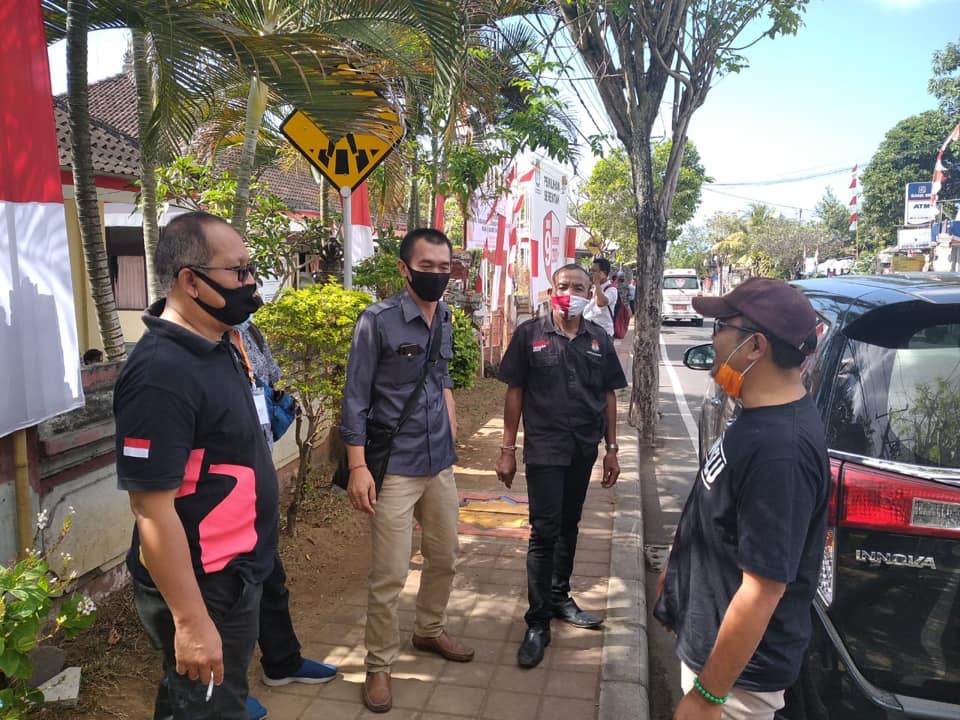 Pastikan Tahapan Pendaftaran Calon berjalan Baik, Kordiv Pengawasan Bawaslu Bali Turun Langsung Melakukan Pengawasan