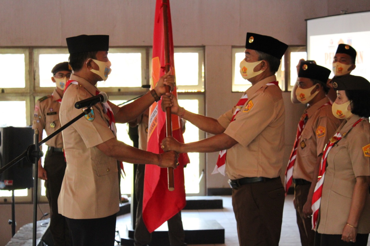 Ketua Bawaslu Provinsi Bali menghadiri Pelantikan Pengurus Saka Adhyasta Pemilu Kwartir Cabang Buleleng