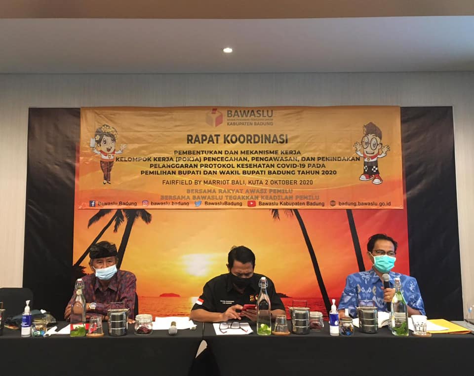 Anggota Bawaslu Bali Ingatkan Potensi Pelanggaran Protokol Kesehatan Pencegahan Covid-19 Di Tahapan Penyelenggaraan Pilkada 2020