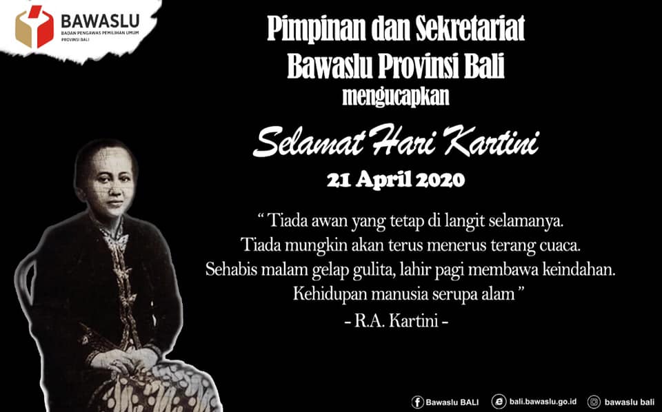 Selamat Hari Kartini untuk seluruh Wanita Indonesia