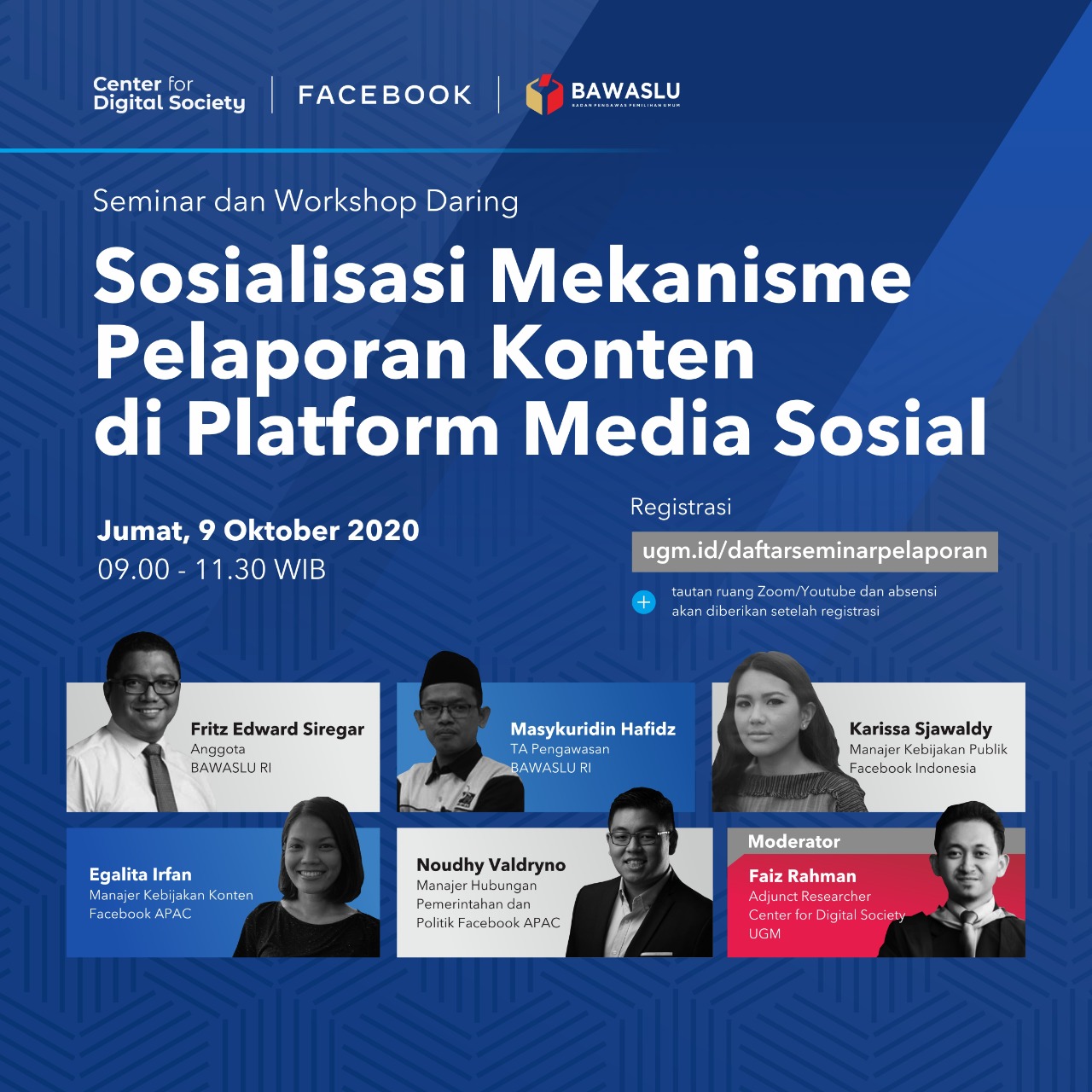 Bawaslu Bali mengikuti Sosialisasi Mekanisme Pelaporan Konten di Platform Media Sosial