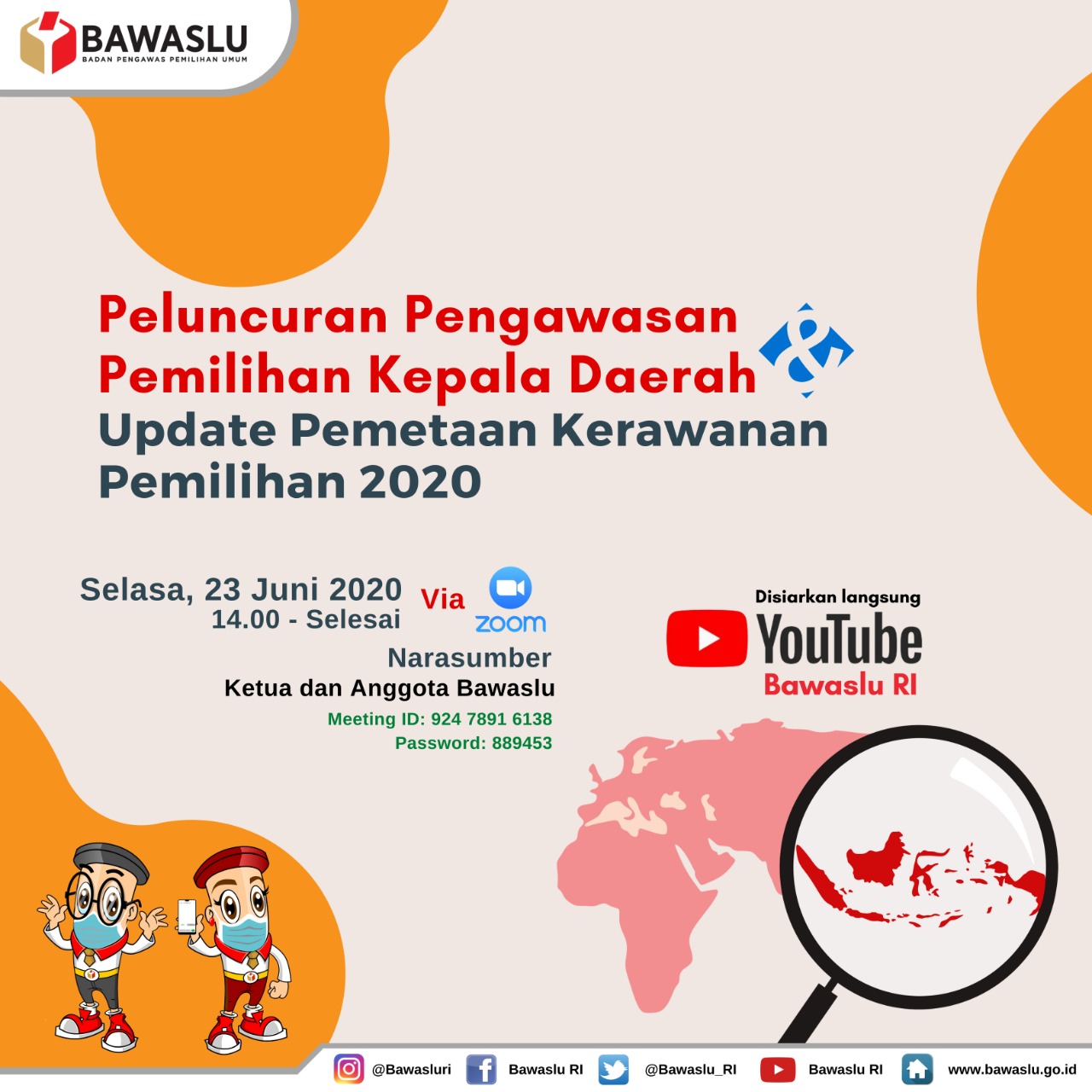 Launching Pengawasan dan Pemutahiran IKP Tahun 2020