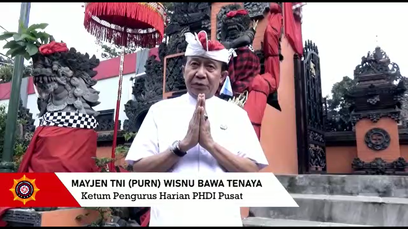 Ucapan dari Parisada Hindu Dharma Indonesia untuk HUT ke - 13 Bawaslu