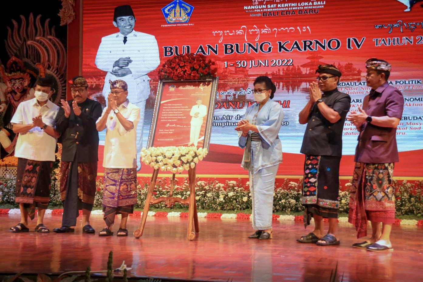 Ketua Bawaslu Bali Hadiri Pembukaan Bulan Bung Karno