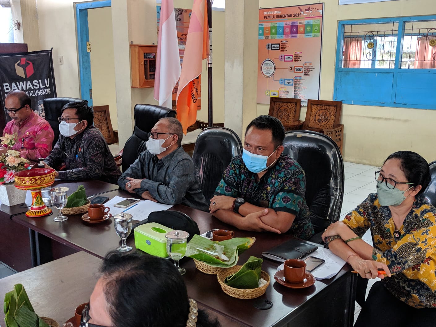 Tingkatkan Pengelolaan PPID, Bawaslu Bali Supervisi Ke Bawaslu Klungkung