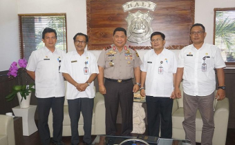 Audiensi Bawaslu Bali Dengan Polda Bali