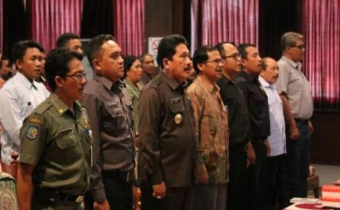 BAWASLU BALI LAKSANAKAN SOSIALISASI PENGAWASAN PARTISIPATIF PILKADA TAHUN 2015 DI KABUPATEN KARANGASEM