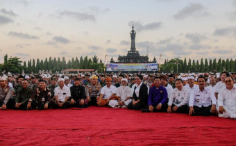 Bawaslu Bali Hadiri Acara Doa Lintas Agama Polda Bali