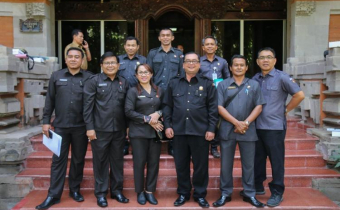 Bawaslu Bali Hadiri Rapat Pembahasan Rencana Penandatanganan NPHD (Naskah Perjanjian Hibah Daerah) untuk Kab/Kota.