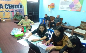 Bawaslu Provinsi Bali Melakukan Supervisi Ke Bawaslu Kabupaten Klungkung Terkait Perbaikan Laporan Komprehensif