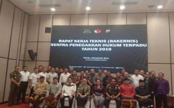 Bawaslu Provinsi Bali Menggelar Rapat Kerja Teknis (Rakernis) Evaluasi Sentra Penegakkan Hukum Terpadu Tahun 2019