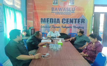 Bawaslu Provinsi Bali melakukan Supervisi ke Bawaslu Kabupaten Klungkung terkait Pengawasan Pemutakhiran Data Pemilih Berkelanjutan