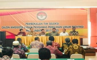 Bawaslu RI Lakukan Pembekalan Bagi Tim Seleksi Calon Anggota Bawaslu Provinsi Masa Jabatan 2017-2022