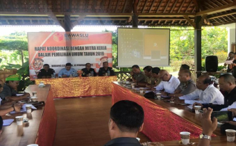 Bawaslu Tabanan Gelar Rakor dengan Stakeholder