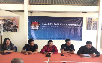 Kunjungan Bawaslu Provinsi Bali ke KPU Kabupaten Bangli  terkait Penulisan Riset Pemilu Serentak 2019