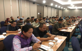 Pimpinan Bawaslu Provinsi Bali menghadiri kegiatan “Rapat Kerja Teknis Persiapan Pengawasan Pemilihan Kepala Daerah Serentak Tahun 2020”