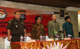 RAPAT KOORDINASI EVALUASI SENTRAGAKKUMDU TAHUN 2015