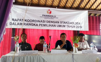 Rapat Koordinasi Dengan Stakeholder Dalam Rangka Pemilihan Umum Tahun 2019