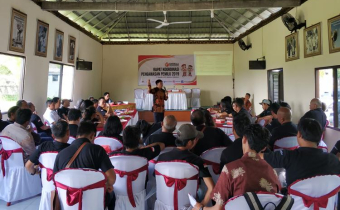 Rapat Koordinasi Optimalisasi Pengawasan Panwascam dan PPDK Se-Kecamatan Kintamani