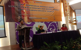 Rapat Penyusunan Pedoman Review Laporan Bawaslu Provinsi Dan Review Laporan Bawaslu Kabupaten Kota Tahap III