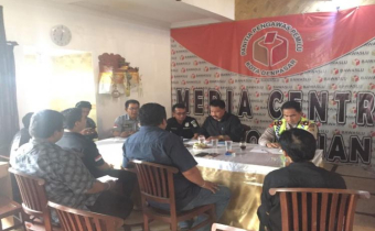 Rapat Sentragakkumdu di Panwaslu Kota Denpasar