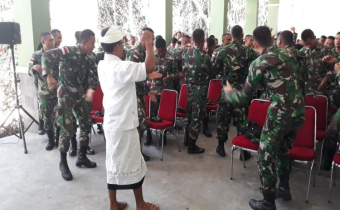 SOSIALISASI NETRALITAS TNI SEBAGAI BENTUK CEGAH DINI PELANGGARAN PEMILU