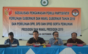 SOSIALISASI PENGAWASAN PARTISIPATIF DENGAN PEMILIH PEMULA DI KABUPATEN TABANAN