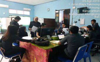 Supervisi Ke Bawaslu Kabupaten Klungkung berkaitan Penulisan Riset Pemilu Serentak