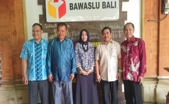 Tim Seleksi Bawaslu Kabupaten/Kota berkunjung ke Bawaslu Bali dalam rangka audiensi