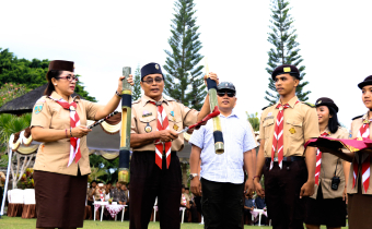 SOSIALISASI PENGAWASAN PEMILU/PEMILIHAN PARTISIPATIF MELALUI PERKEMAHAN BAKTI PEMILU YANG BERTEMA SINERGITAS BAWASLU DENGAN PRAMUKA DALAM MEWUJUDKAN PEMILU/PEMILIHAN LUBER JURDIL