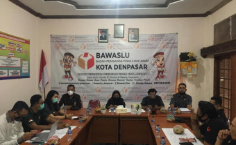 Lanjutan Sosialisasi Peraturan Bawaslu Nomor 4 Tahun 2020 ke Bawaslu Denpasar