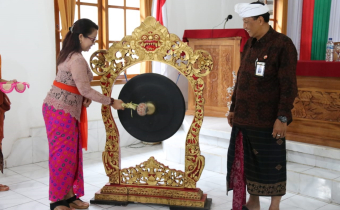 Ketua Bawaslu Provinsi Bali Menghadiri Kegiatan Rapat Koordinasi  Penguatan Kapasitas SDM dan Kelembagaan dalam Pemilihan Bupati dan Wakil Bupati Bangli Tahun 2020
