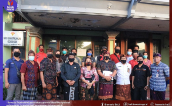 Pimpinan Bawaslu Provinsi Bali Melakukan Supervisi Terkait Dengan Identifikasi Potensi Pelanggaran Terhadap Hasil Pengawasan Tahapan Coklit Di Kabupaten Tabanan